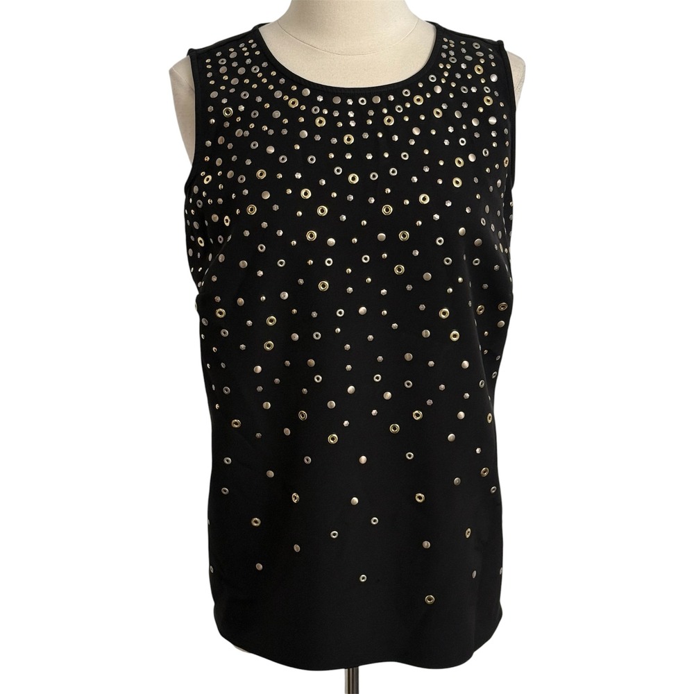 INC International Concepts‎ Women's Sleeveless Studded Tank Top